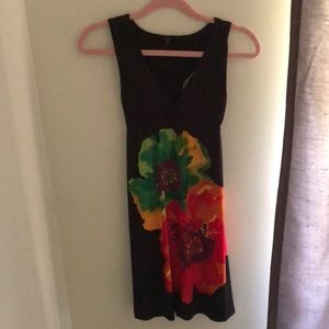 Sleeveless Short Summer Floral Dress